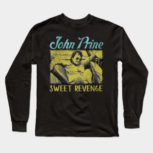 John Prine - Golden Vintage Long Sleeve T-Shirt